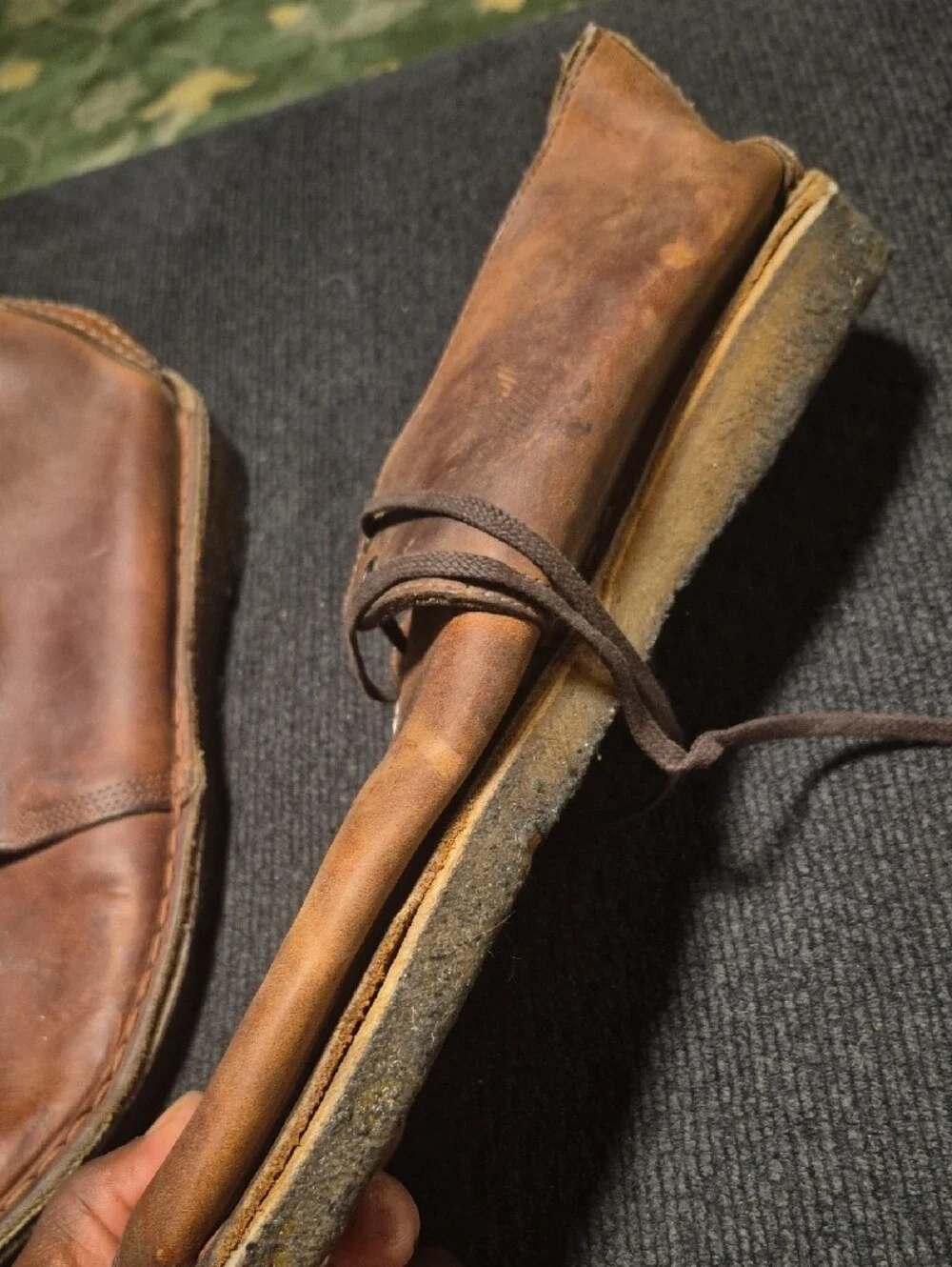 Clarks Men's Brown Leather Chukka Boots
